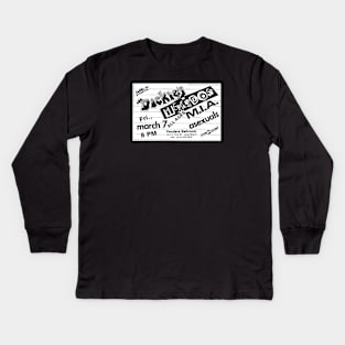 Dickies Weirdos MIA & Asexuals @Fenders Kids Long Sleeve T-Shirt